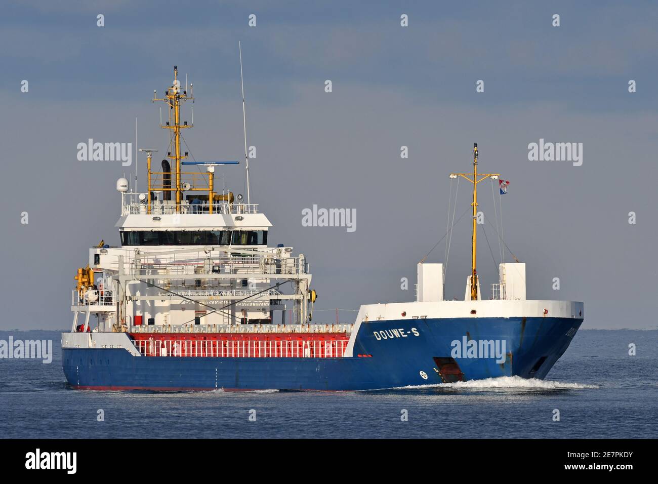 General Cargo Ship DOUWE-S. Foto Stock