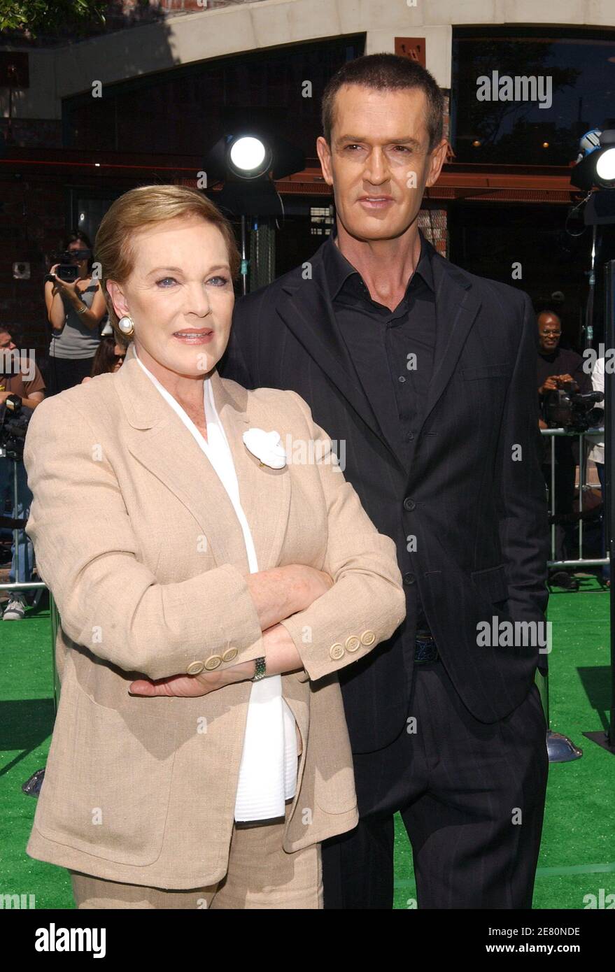 Julie Andrews e Rupert Everett partecipano alla prima 'Shrek il terzo' al Mann Village Theatre di Westwood, Los Angeles, CA, USA, il 6 maggio 2007. Foto di Lionel Hahn/ABACAPRESS.COM Foto Stock