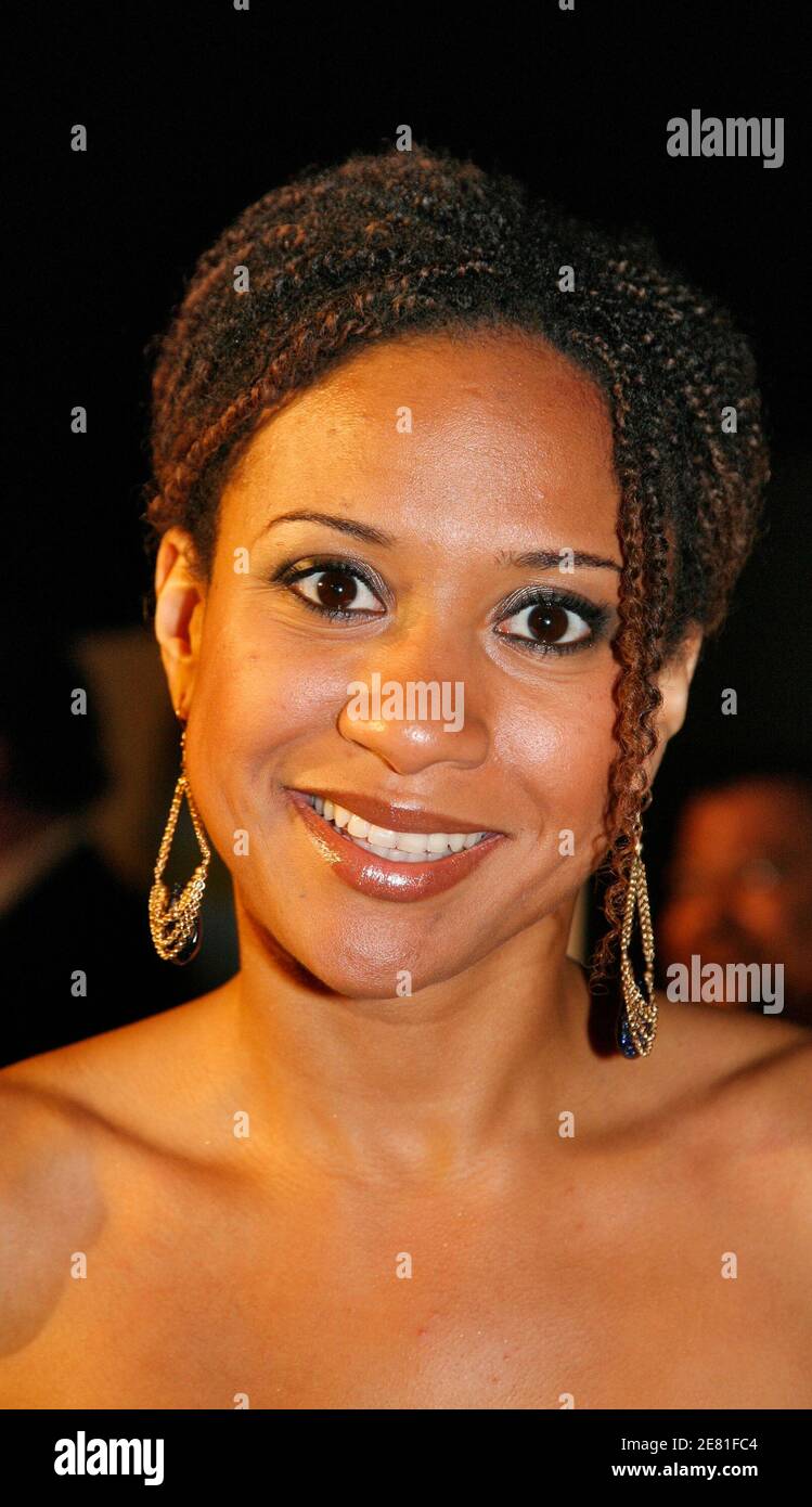 L'attrice STATUNITENSE Tracie Thoms partecipa al "Death Proof" After Party tenutosi presso la sala VIP durante il 60° Festival Internazionale del Cinema di Cannes, in Francia, il 22 maggio 2007. Foto di Denis Guignebourg/ABACAPRESS.COM Foto Stock