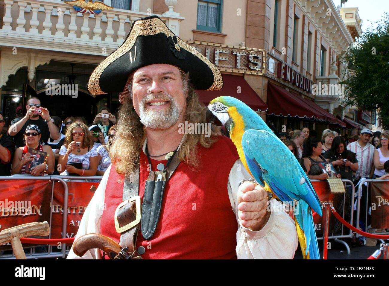 Atmosfera alla prima mondiale dei "Pirati dei Caraibi: Alla fine del mondo" di Walt Disney a Disneyland Anaheim, CA, USA il 19 maggio 2007. I proventi della prima beneficeranno della Make-A-Wish Foundation of America e di Make-A-Wish International. Foto di Brian Lindensmith/ABACAPRESS.COM Foto Stock