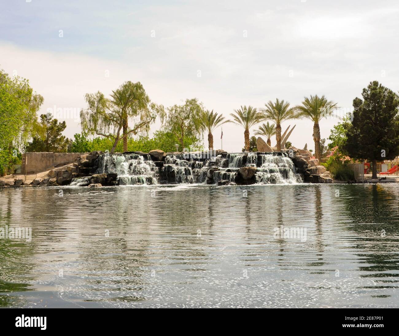 Aliante Nature Discovery Park, No. Las Vegas, Nevada. Foto Stock
