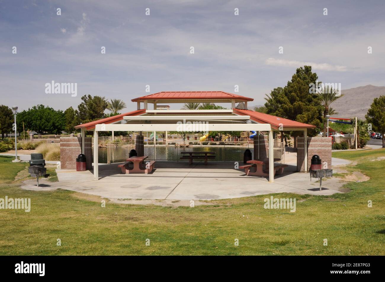 Aliante Nature Discovery Park, No. Las Vegas, Nevada. Foto Stock