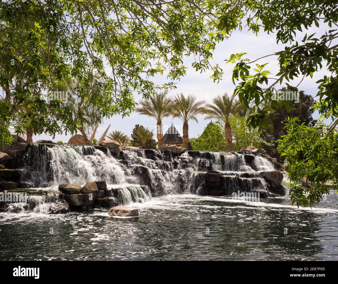 Aliante Nature Discovery Park, No. Las Vegas, Nevada. Foto Stock