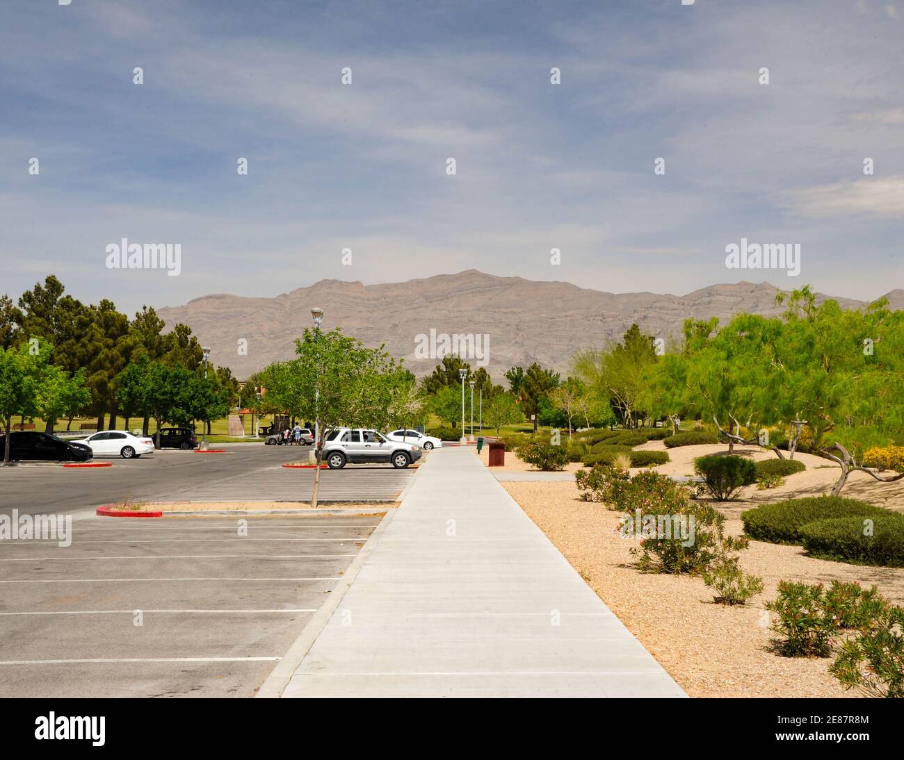 Aliante Nature Discovery Park, No. Las Vegas, Nevada. Foto Stock