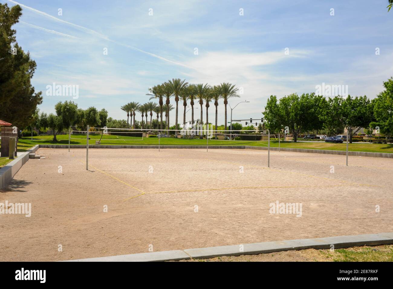 Aliante Nature Discovery Park, No. Las Vegas, Nevada. Foto Stock
