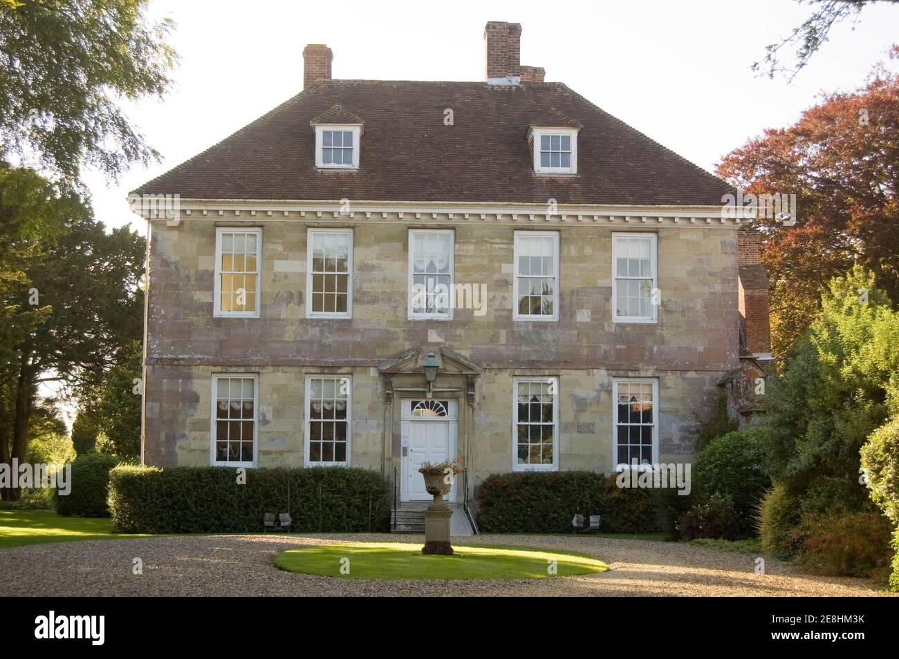 Arundells, la casa storica dell'ex primo ministro conservatore Edward Heath (1916 - 2005). Vicino alla Cattedrale, Salisbury. Casa di oltre 200 anni Foto Stock