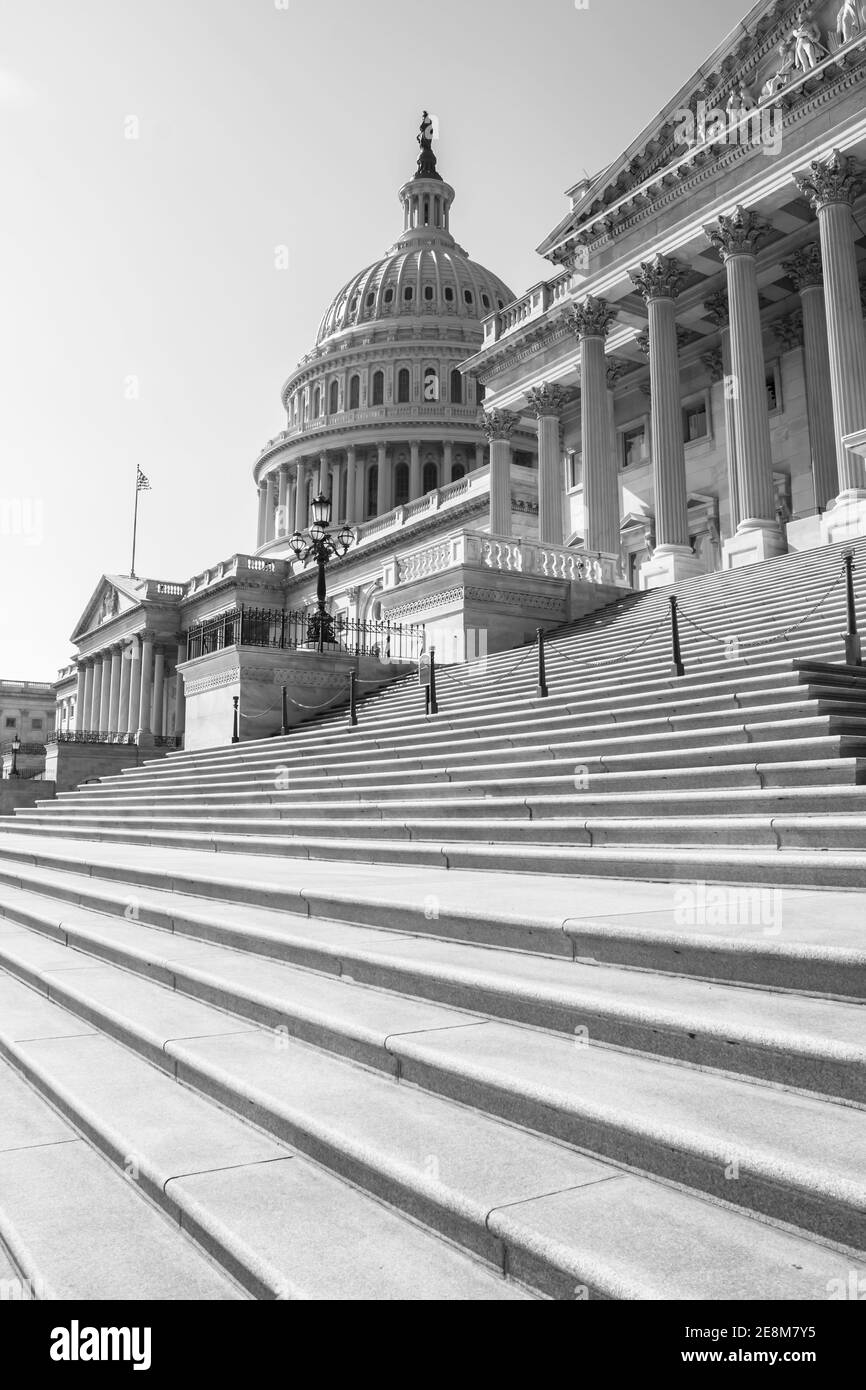 Campidoglio di Washington DC, Stati Uniti d'America Foto Stock