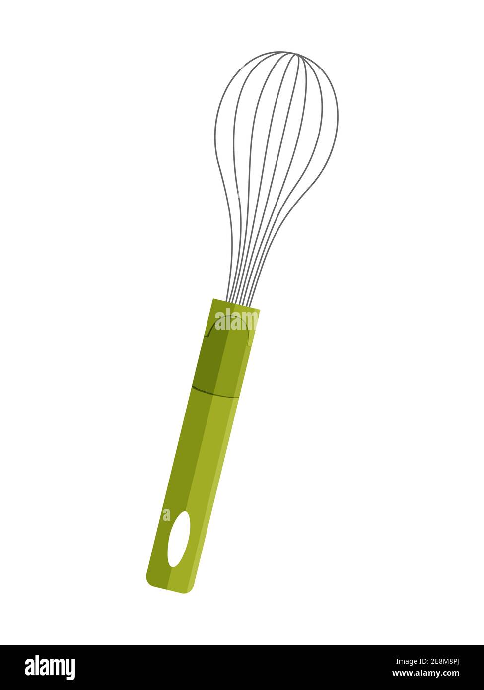 Frusta isolato su sfondo bianco. Illustrazione vettoriale. Illustrazione Vettoriale