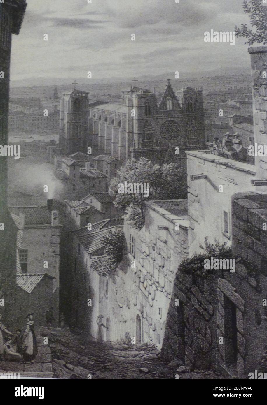 Montée de Tire-cUL (Nicolas Chapuy - Gadagne). Foto Stock