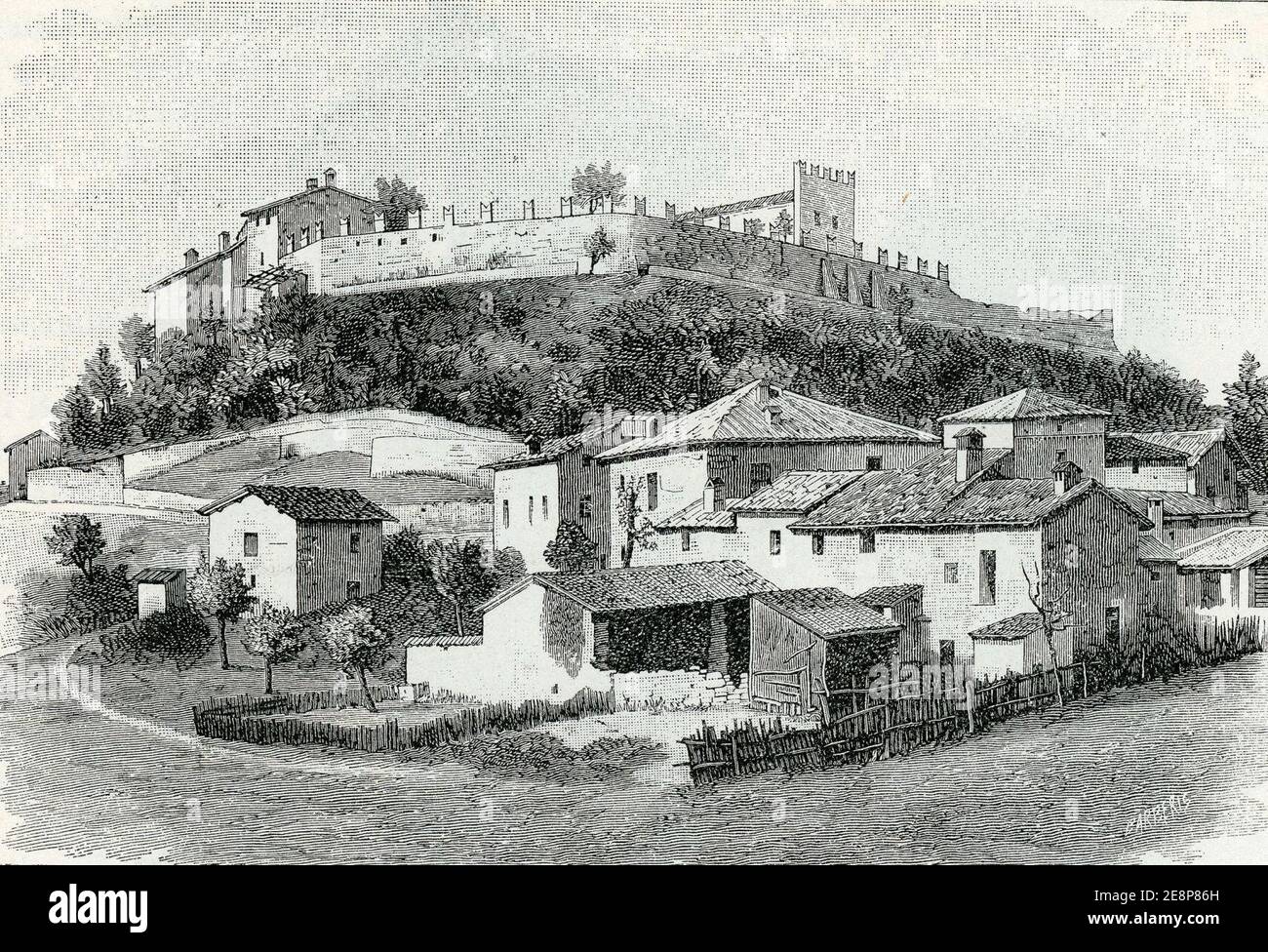 Castello di montesegale immagini e fotografie stock ad alta risoluzione