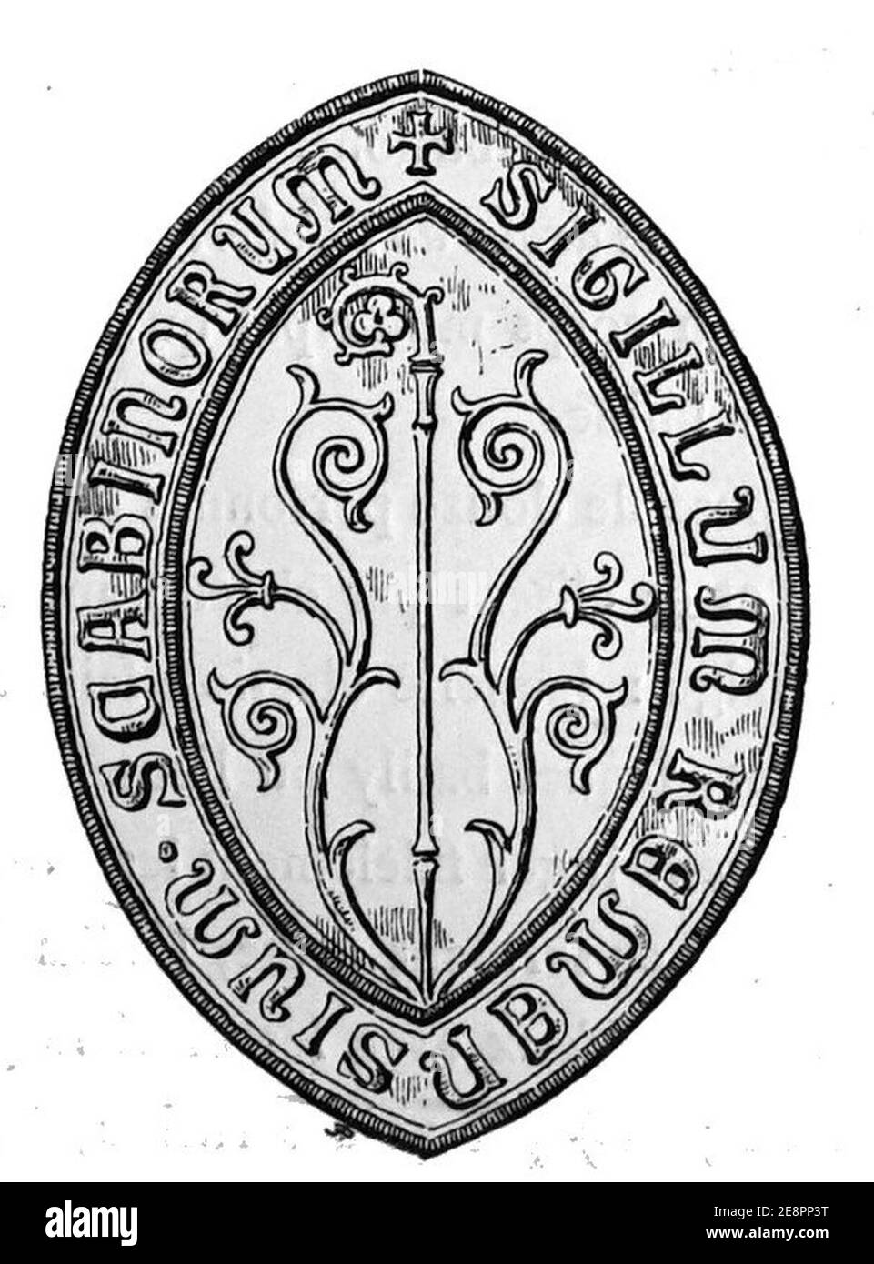 Monumenti storici di Reims Hôtel de ville 89035 (sceau 1273). Foto Stock