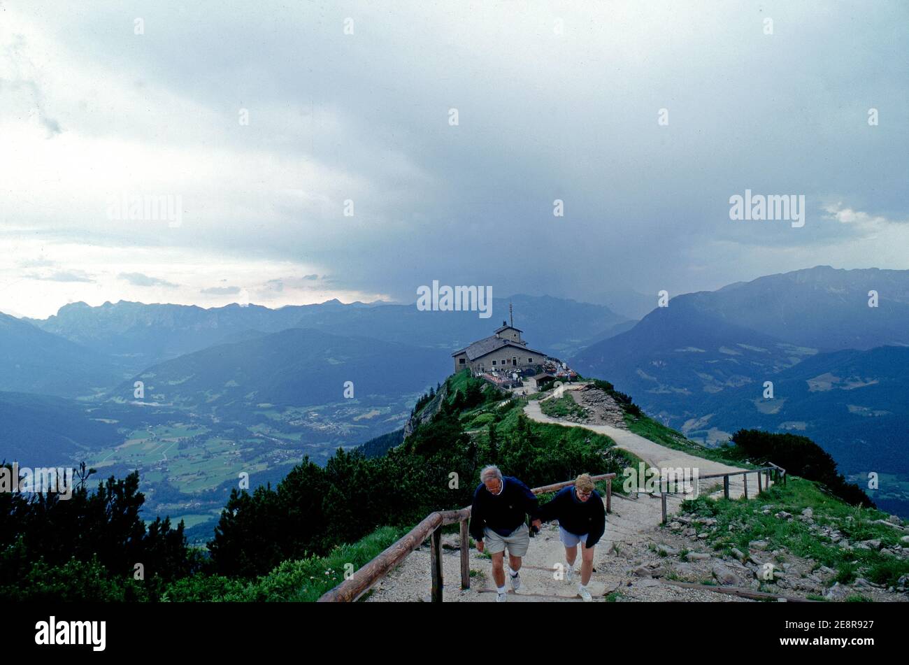 Germania/Berchtesgarden/Obersalzberg/Visita turistica Aquile Nest Foto Stock