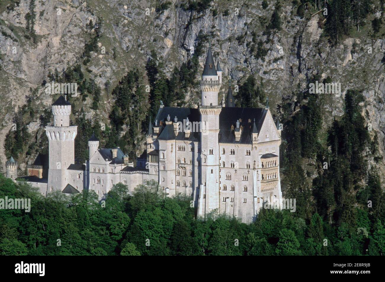 Germania/Baviera/Re Ludwigs Castel "Castello di Neuschwanenstein" Foto Stock