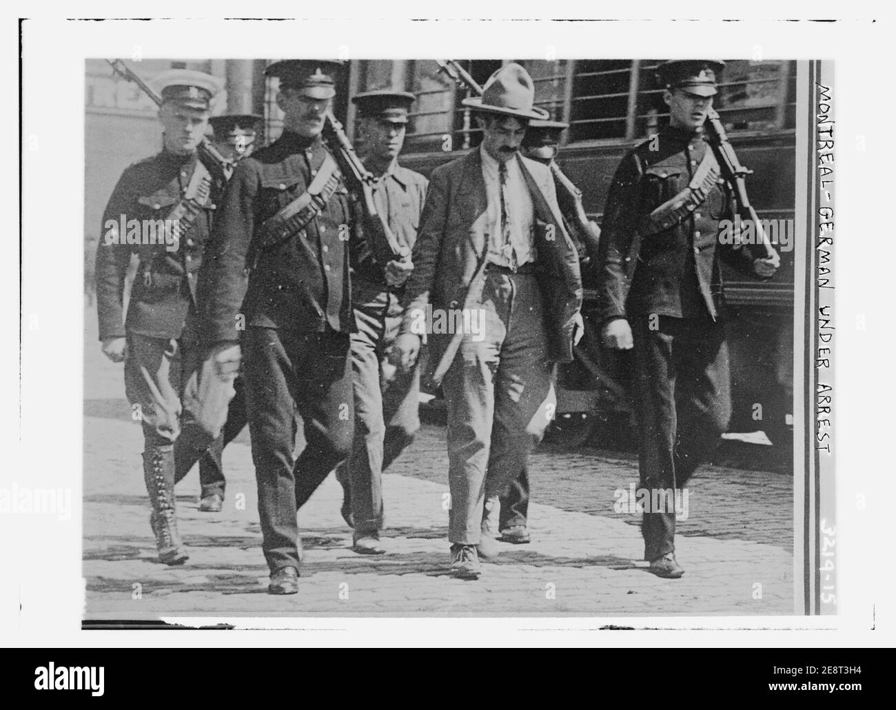 Montreal - Tedesco in stato di arresto Foto Stock