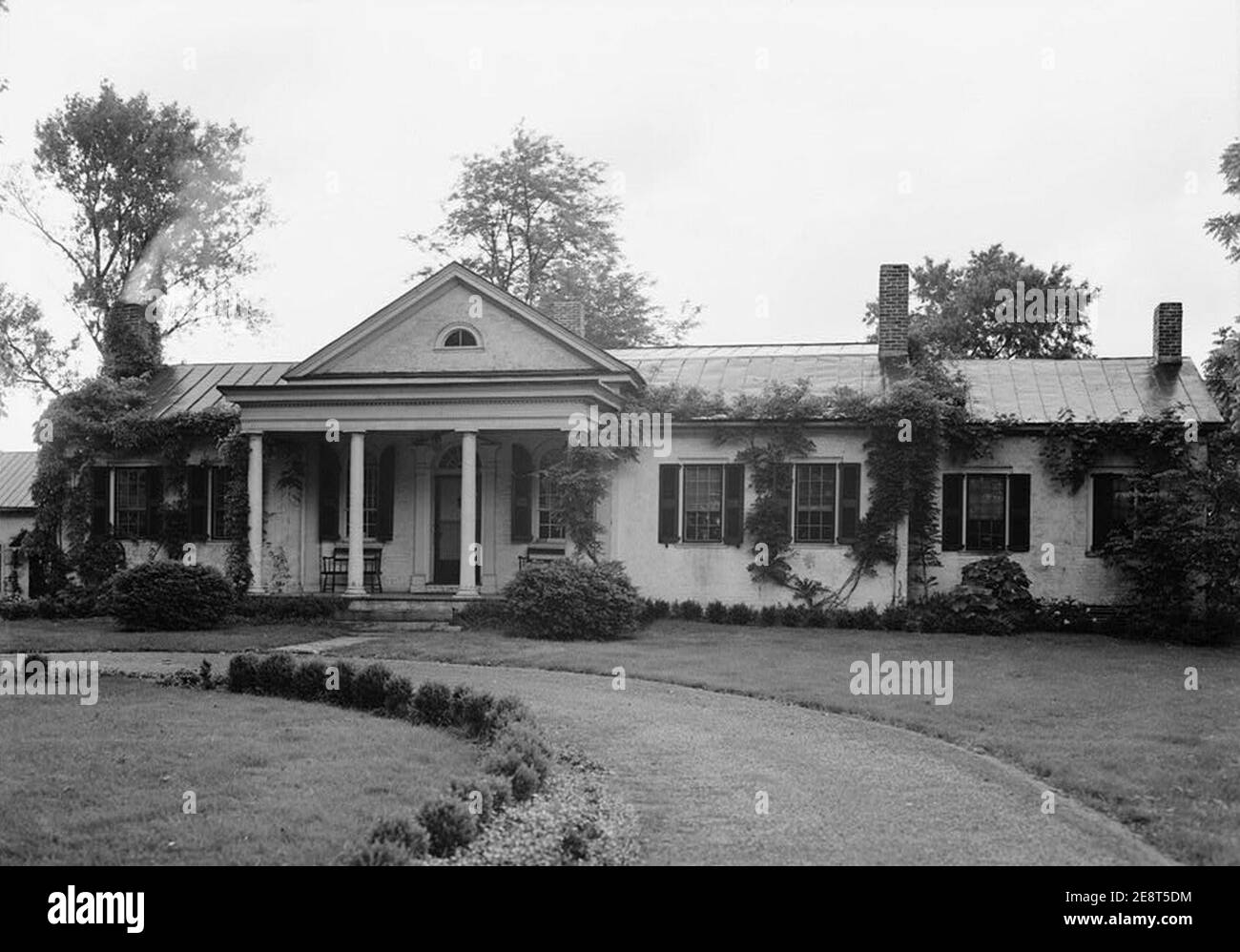 Moore-Redd-Frazer House Georgetown Pike Fayette County Kentucky. Foto Stock