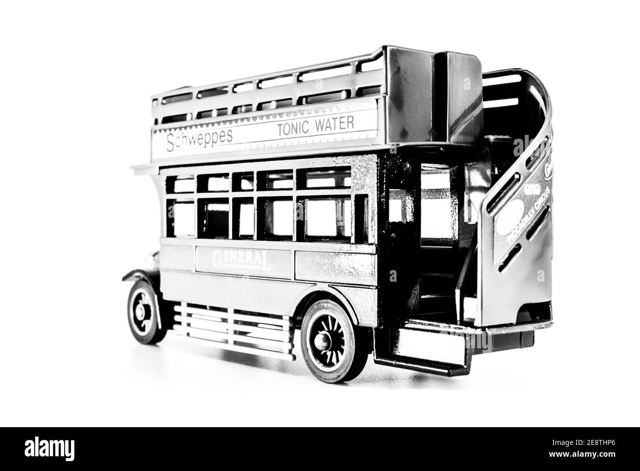 Matchbox i modelli del passato Y-23 AEC S tipo Omnibus 1922 Foto Stock