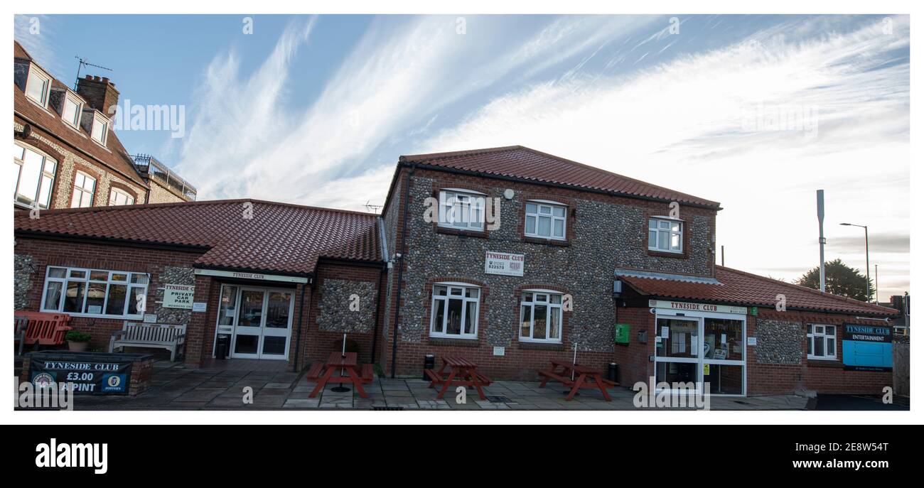 Pub a Sheringham North Norfolk Foto Stock