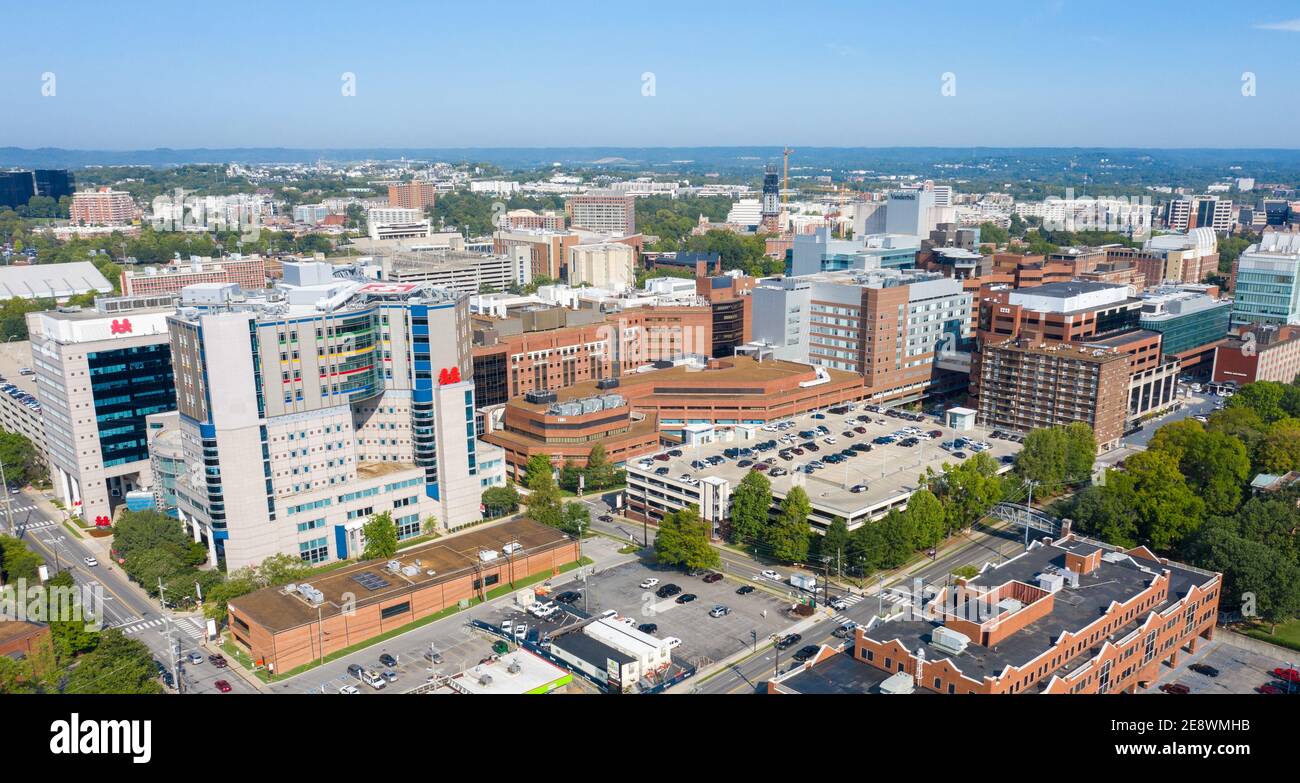 VUMC, Vanderbilt University Medical Center, Vanderbilt University, Nashville, TN, Stati Uniti Foto Stock