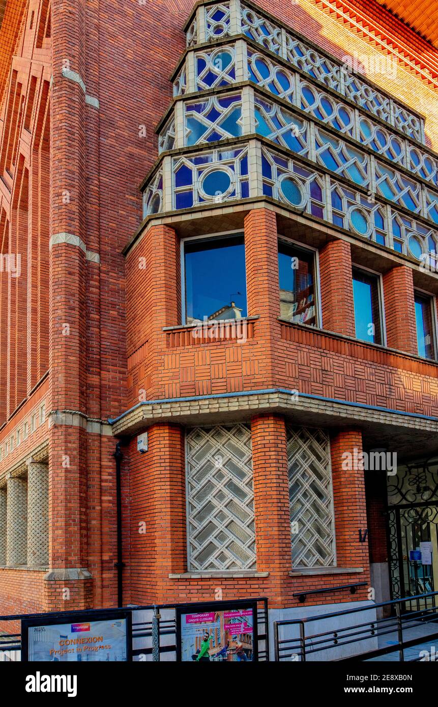 L'Institut Français du Royaume-uni (Istituto francese di Gran Bretagna) di Londra, inaugurato nel 1939 e progettato da Patrice Bonnet Foto Stock