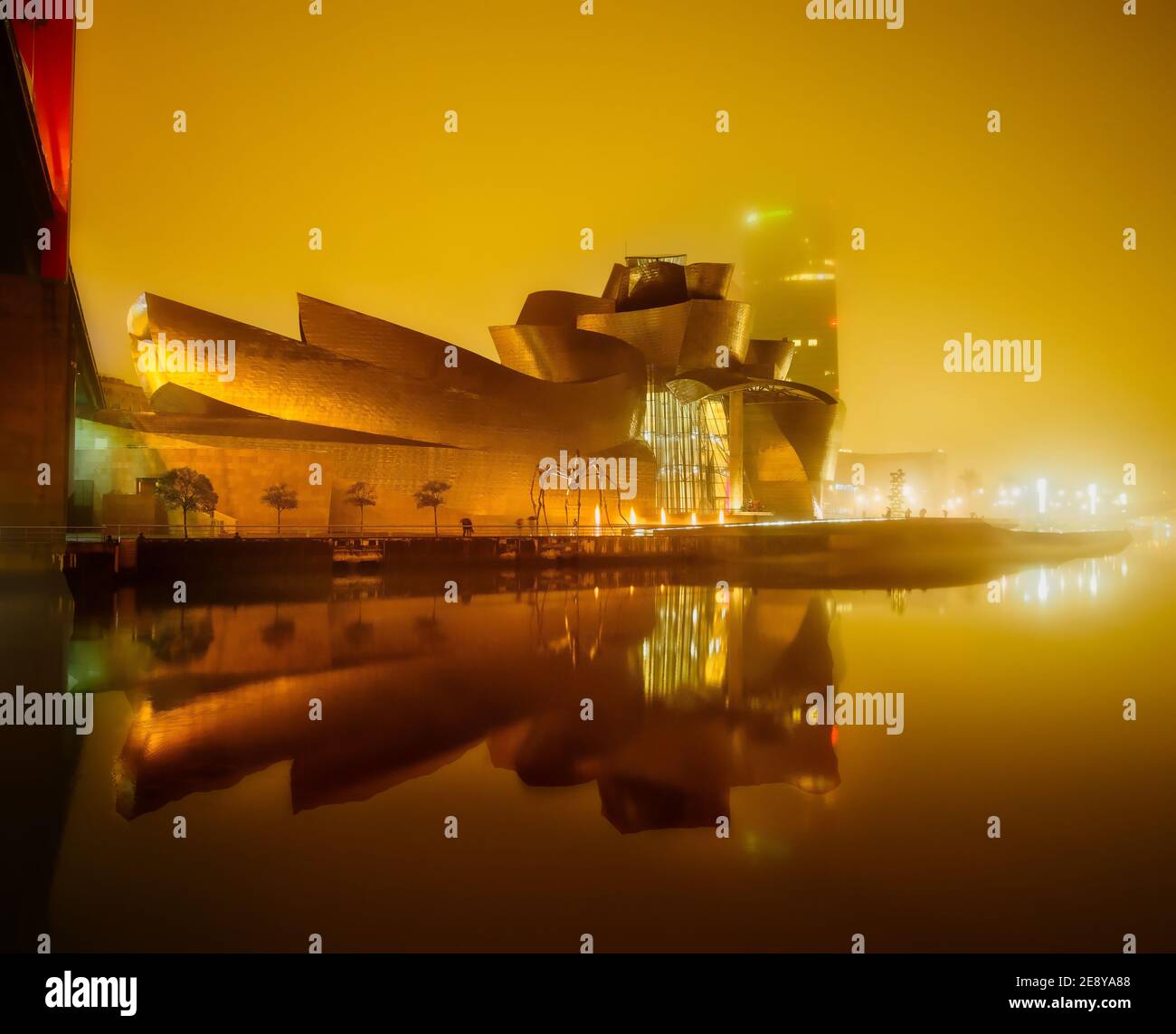 Museo a nebbia Foto Stock