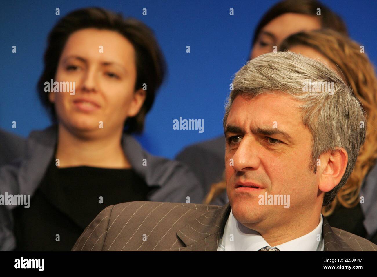 Herve Morin partecipa al Consiglio Nazionale del Centro Nouveau di Parigi, Francia, il 16 dicembre 2007. Foto di Thibaut Camus/ABACAPRESS.COM Foto Stock