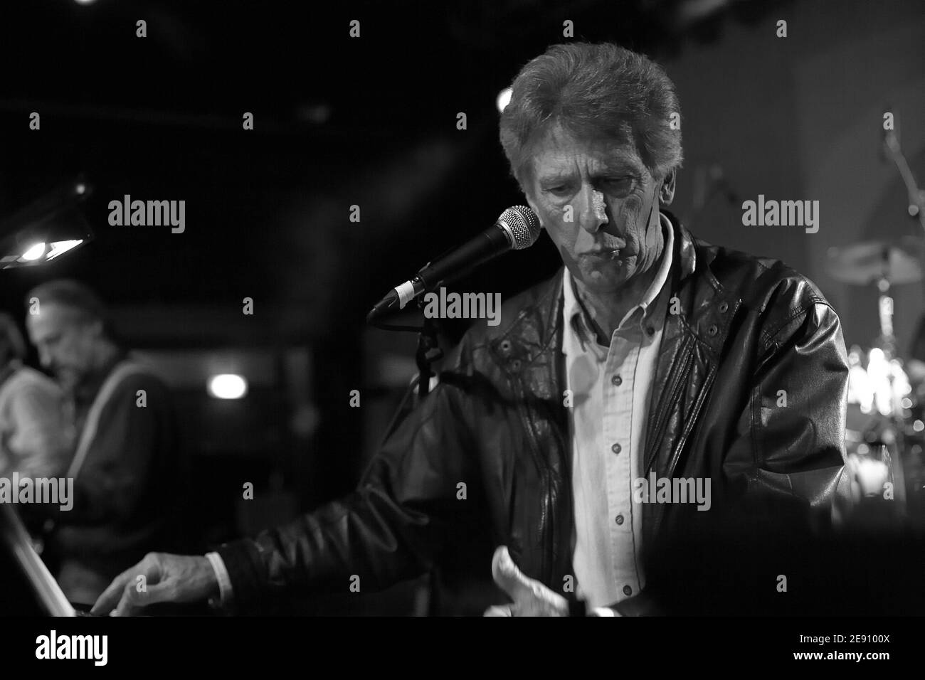 The Sonics , gerry Roslie che si esibisce al Forum di Londra venerdì 21 marzo 2008 Foto Stock