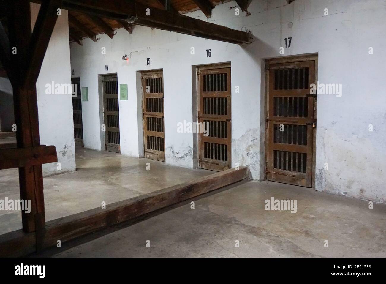 Campo di concentramento Crveni Krst a Nis, Serbia Foto Stock