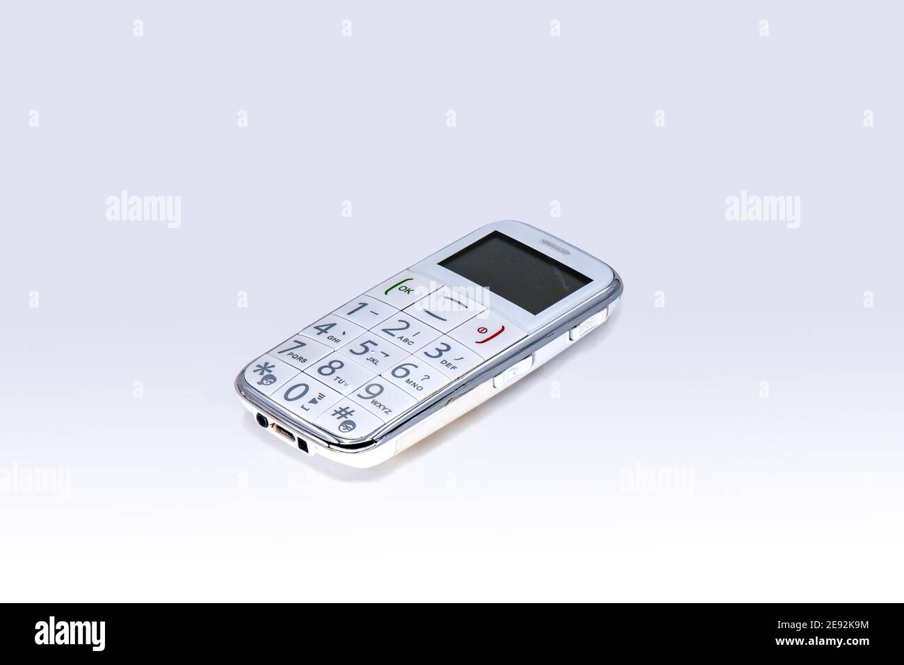 Vecchi telefoni cellulari obsoleti Foto Stock