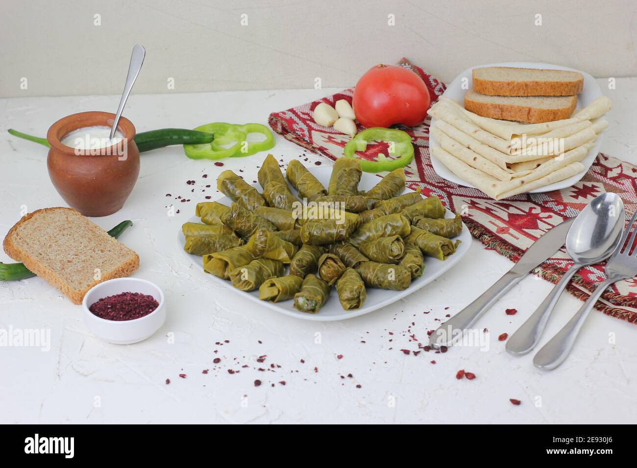 Cucina turca cena Foto di alta qualità Foto Stock