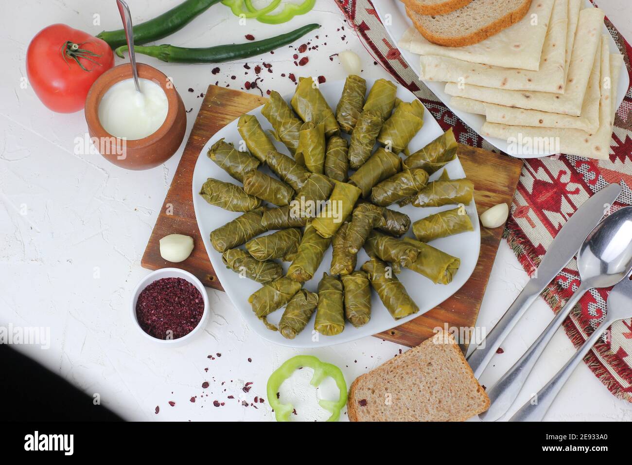 Cucina turca cena Foto di alta qualità Foto Stock
