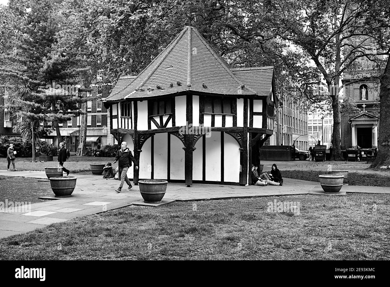 Soho Square Foto Stock