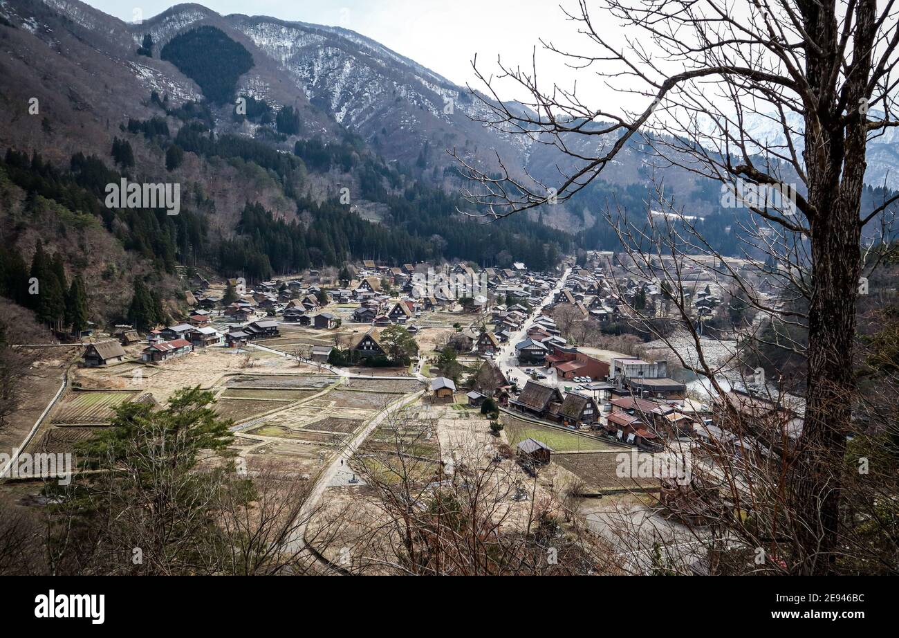 Questa serie di foto vuole enfatizzare i diversi scenari in Giappone durante una vacanza di due settimane attraverso l'isola più grande, Honshu. Foto Stock