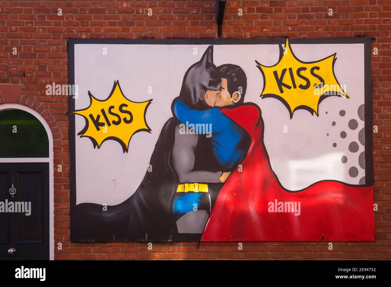 Regno Unito, Inghilterra, Greater Manchester, Manchester, Canal Street, Gay Village Foto Stock