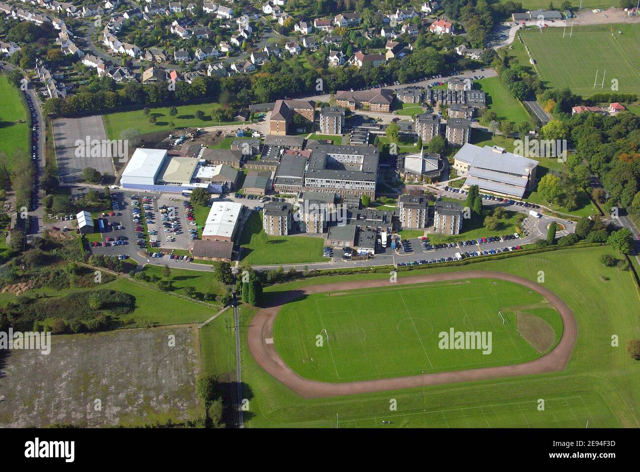 Vista aerea di Leeds Trinity University Foto Stock