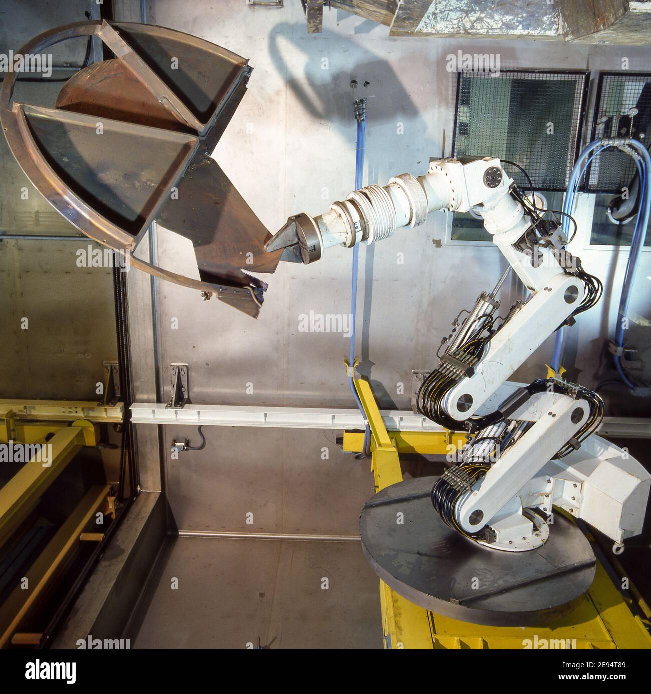 Roma, Italia: Stoccaggio di contenitori contenenti materiale radioattivo. © Andrea Sabbadini Foto Stock
