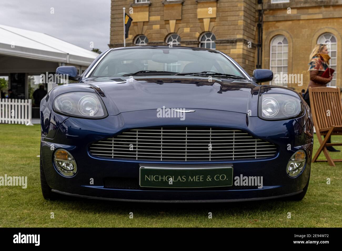 Aston Martin V12 Vanquish in mostra al Concours d’Elegance Si è svolto a Blenheim Palace il 26 settembre 2020 Foto Stock