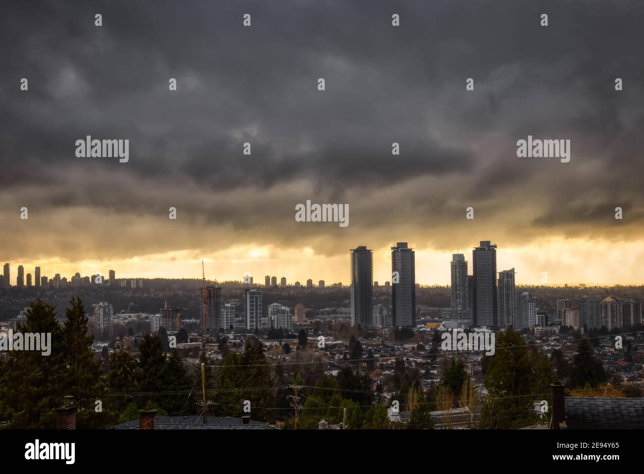 Burnaby, Vancouver, British Columbia, Canada. Foto Stock