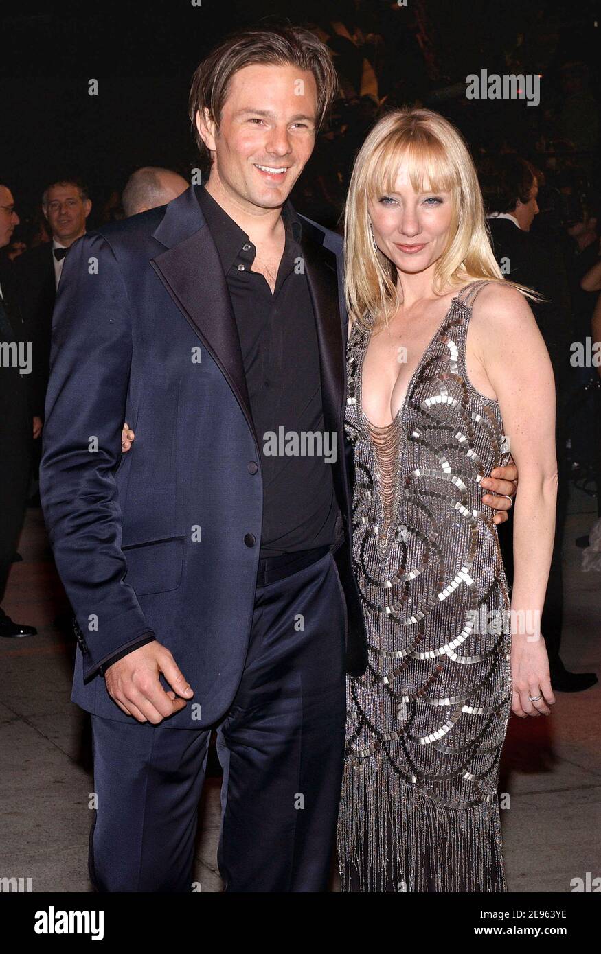 Anne heche and coleman laffoon immagini e fotografie stock ad alta