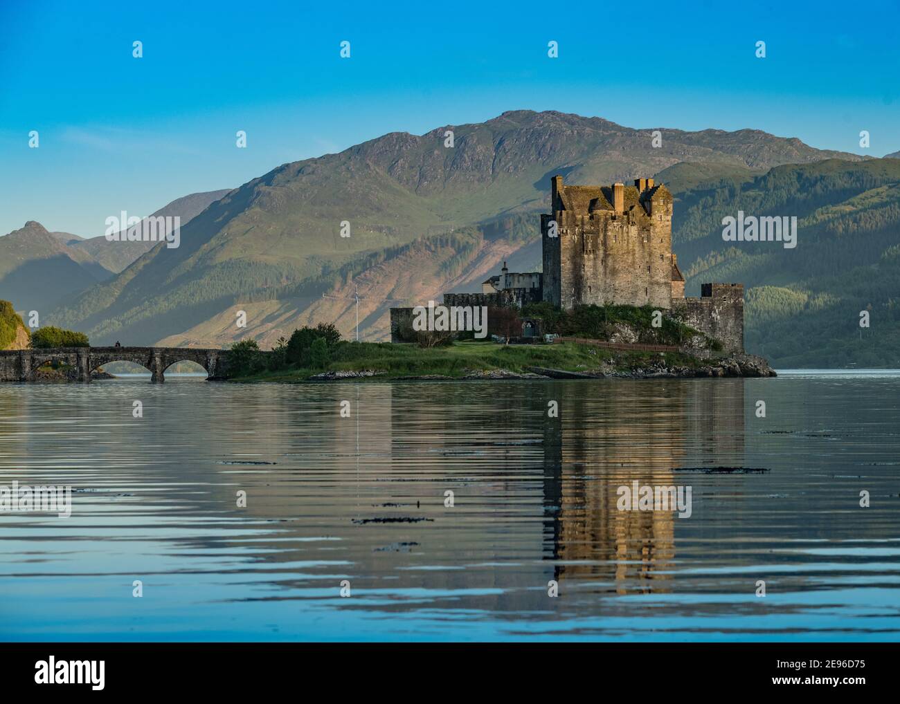 Eilean Donan Castle, Scozia Foto Stock