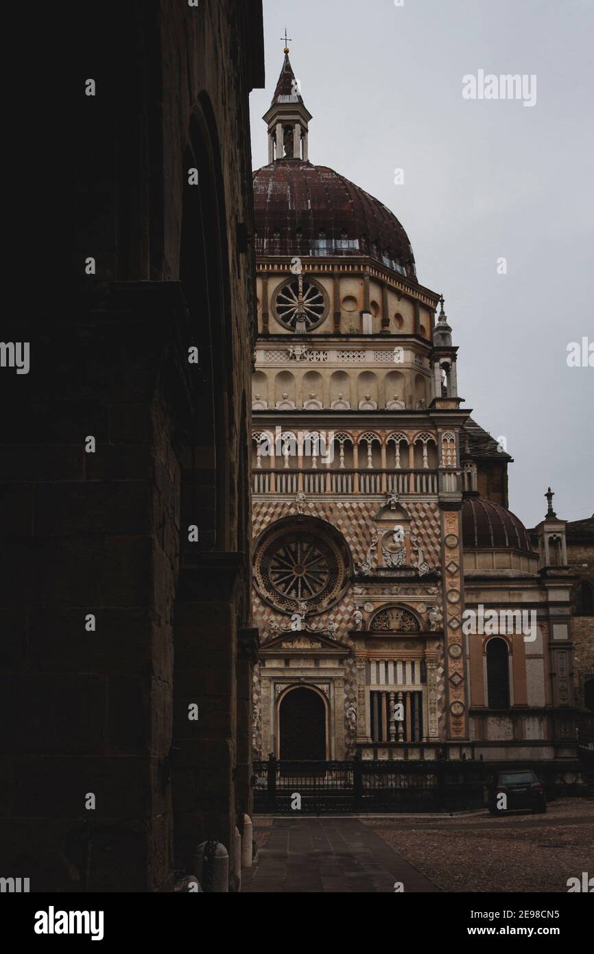Cappella Colleoni a Bergamo Foto Stock