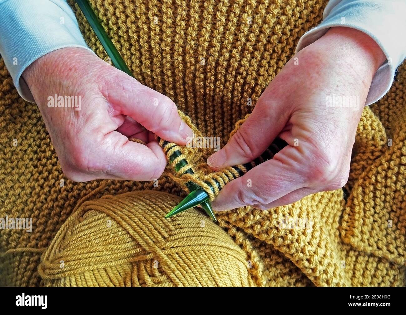 Mani di lavoro n. 2 Foto Stock