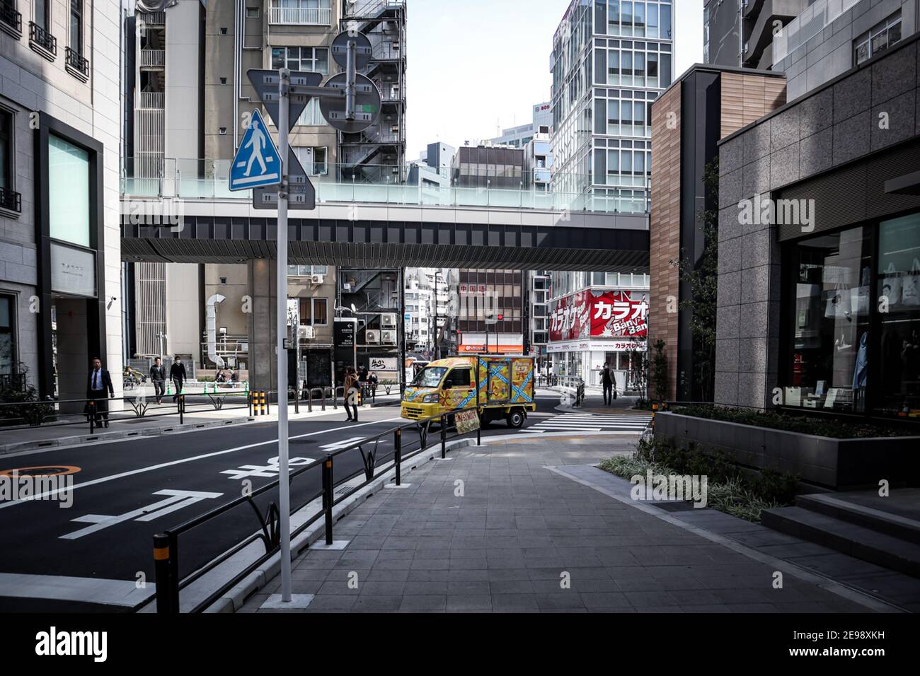 Questa serie di foto vuole enfatizzare i diversi scenari in Giappone durante una vacanza di due settimane attraverso l'isola più grande, Honshu. Foto Stock