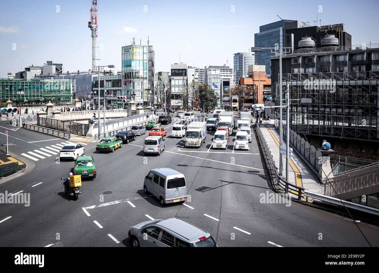 Questa serie di foto vuole enfatizzare i diversi scenari in Giappone durante una vacanza di due settimane attraverso l'isola più grande, Honshu. Foto Stock