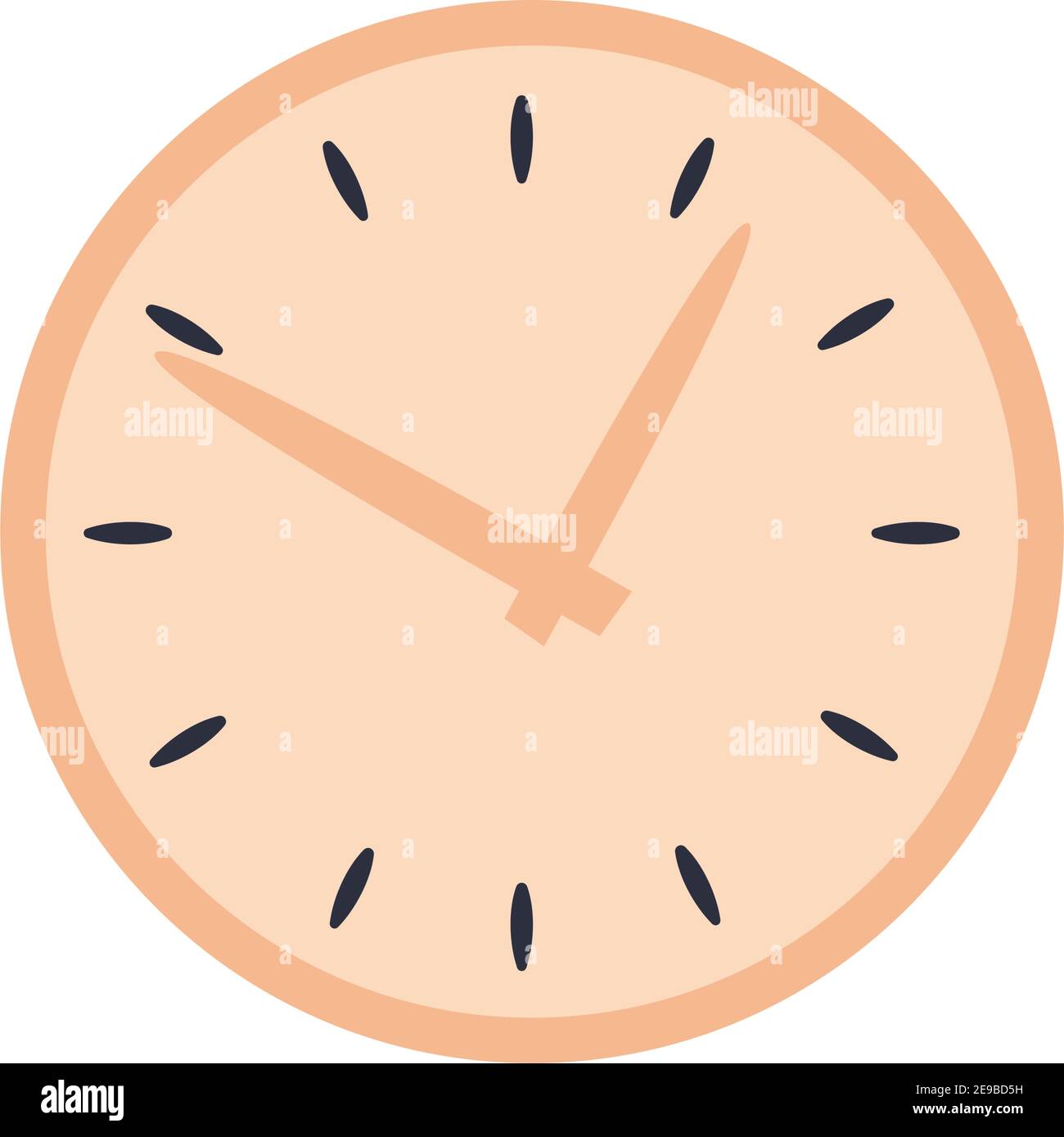 Disegno dell'orologio, strumento tempo orologio secondo termine misura  conto alla rovescia e tema oggetto illustrazione vettoriale Immagine e  Vettoriale - Alamy