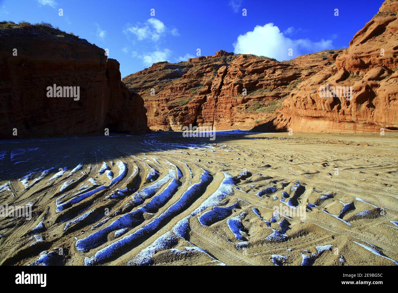 "Beauty on Xinjiang, Cina" Foto Stock