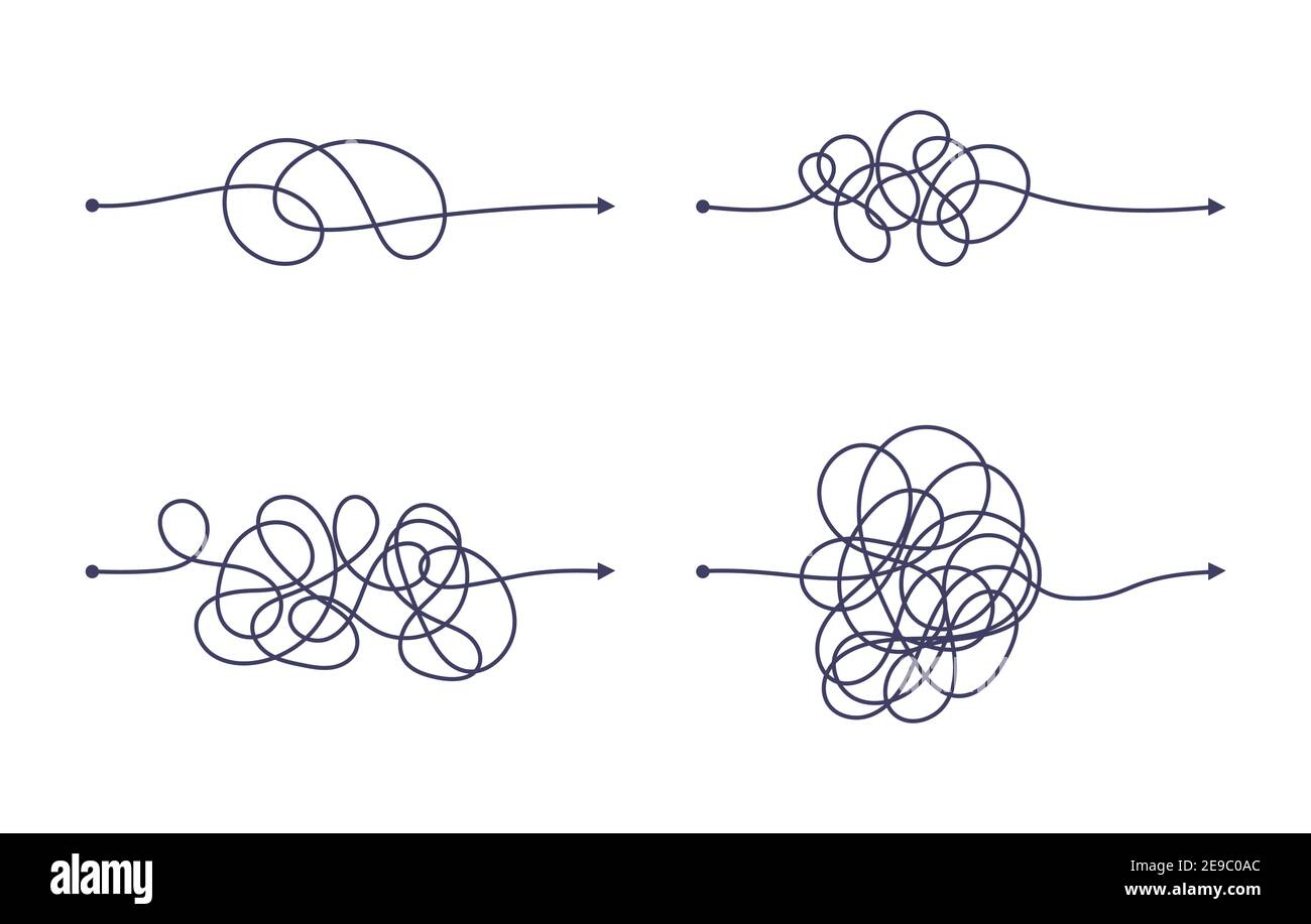 Metodo semplice e complesso dall'inizio alla fine del set di ...