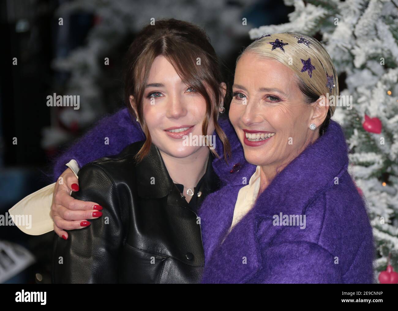 11 novembre 2019 - Londra, Inghilterra, Regno Unito - Last Christmas UK Premiere, BFI Southbank Photo Shows: Dame Emma Thompson Foto Stock