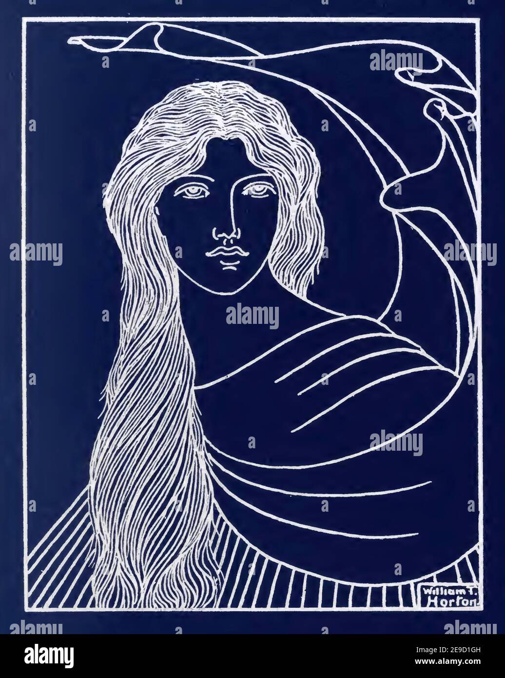 William Thomas Horton -Diana ( con inversione di colore) Foto Stock