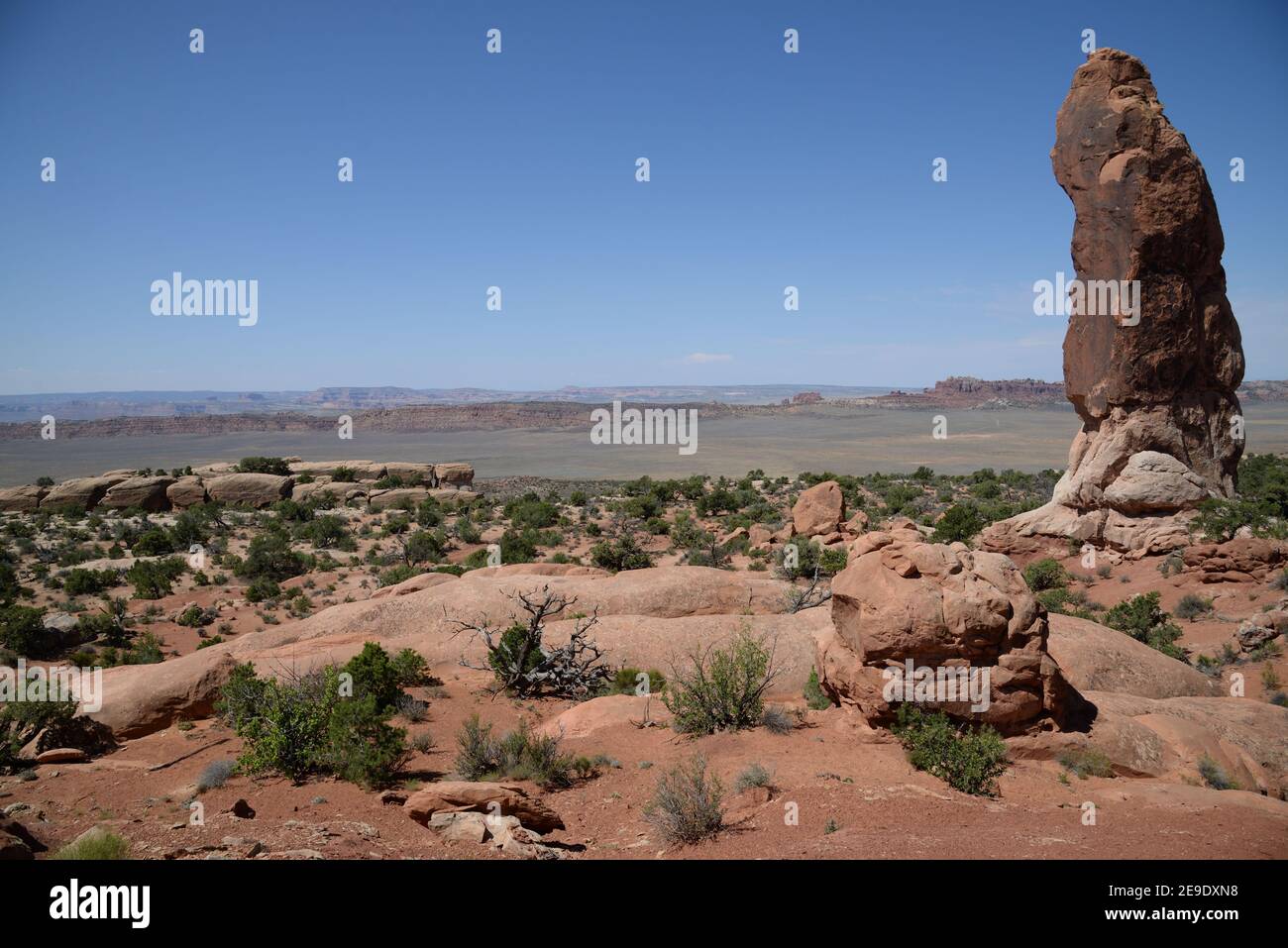 Dark Angel all'Arches National Park, Utah, USA Foto Stock