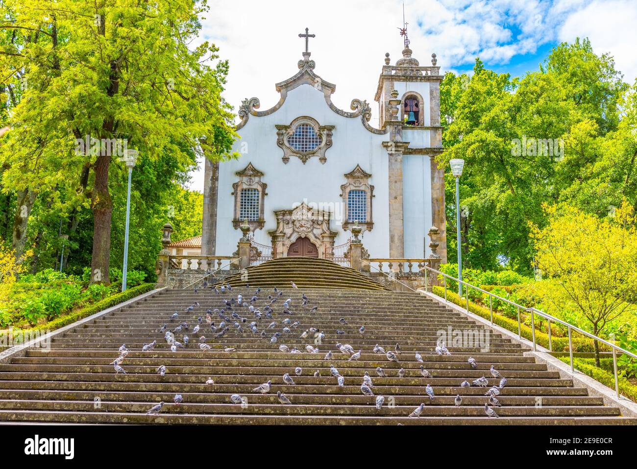 Chiesa Igreja dos Terceiros de Sao Francisco a Viseu, Portogallo Foto Stock